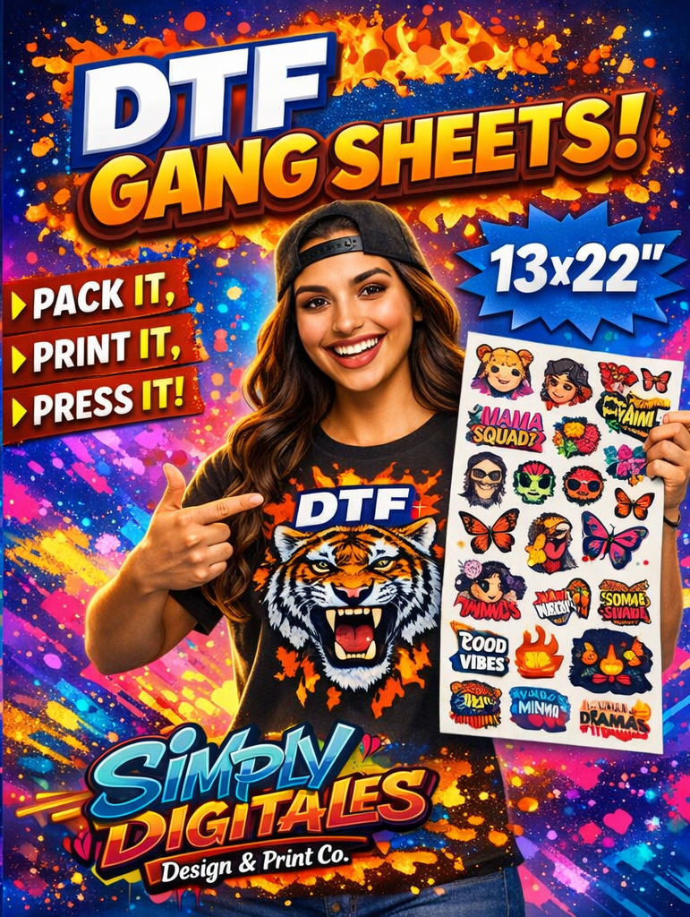 Gang Sheet DTF 13×18 — Builder Online (Hot Peel)”