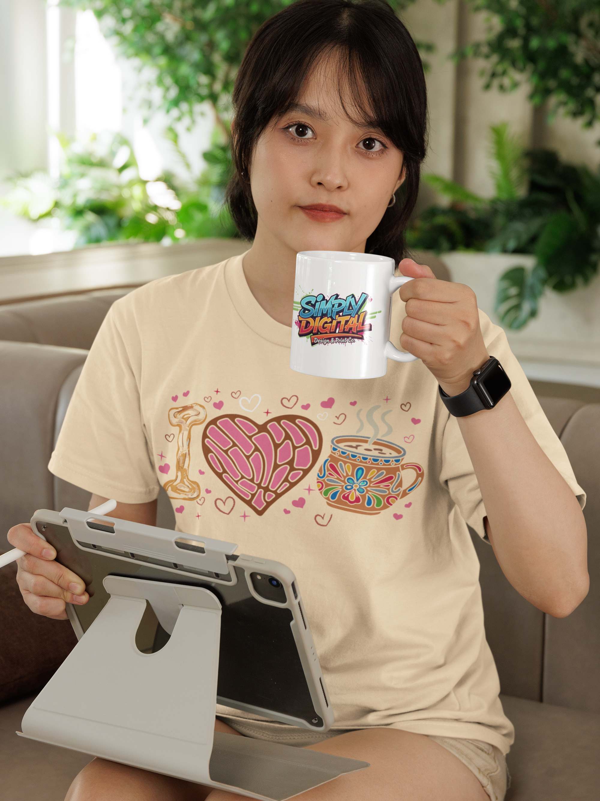 I Love Cafe Tee
