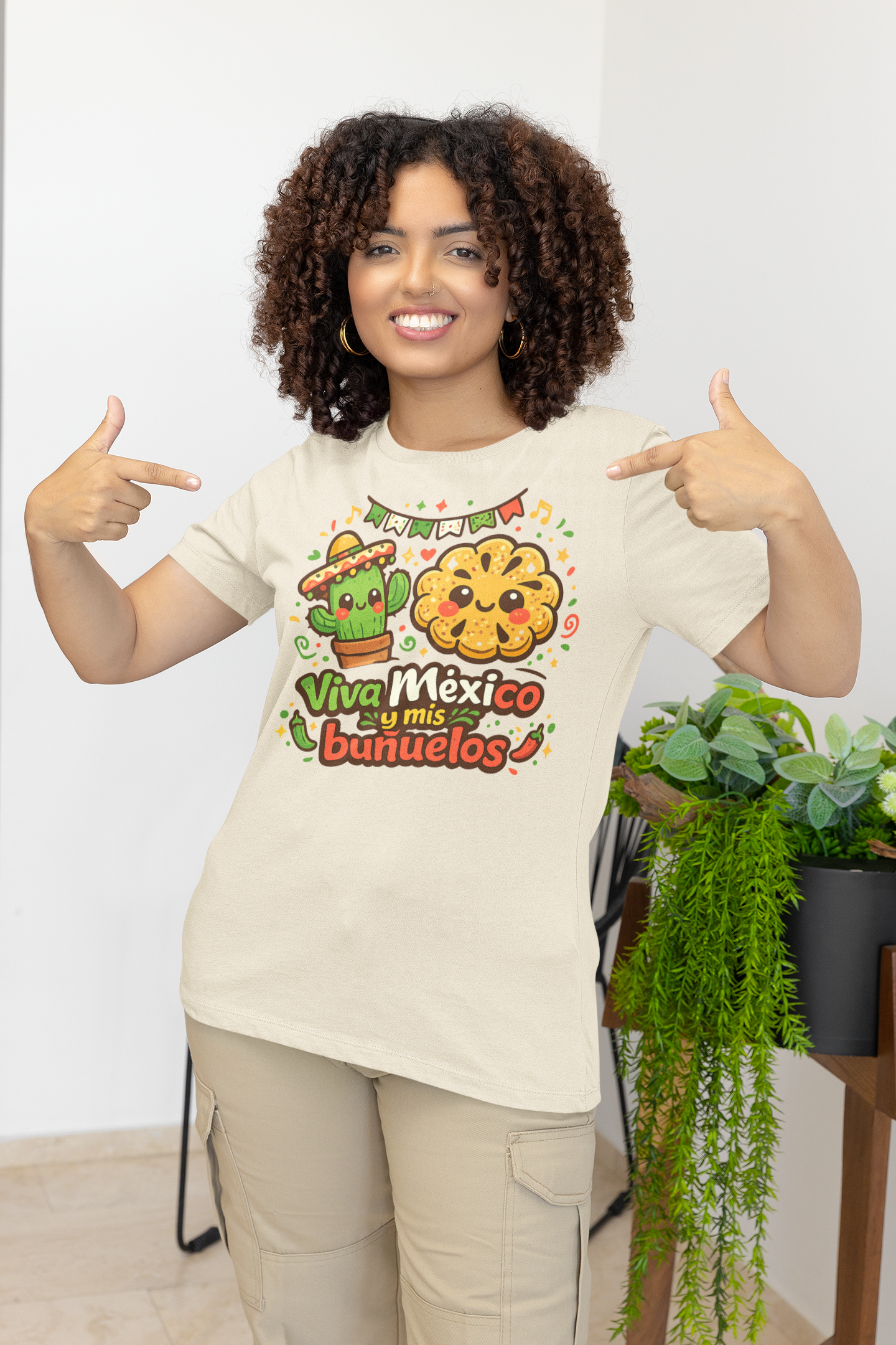 Viva México y mis Buñuelos Tee
